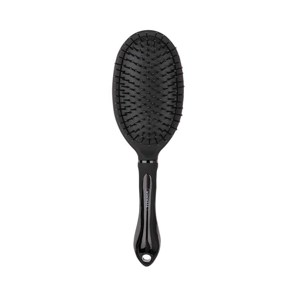 Brosse à cheveux ovale noire - 1389