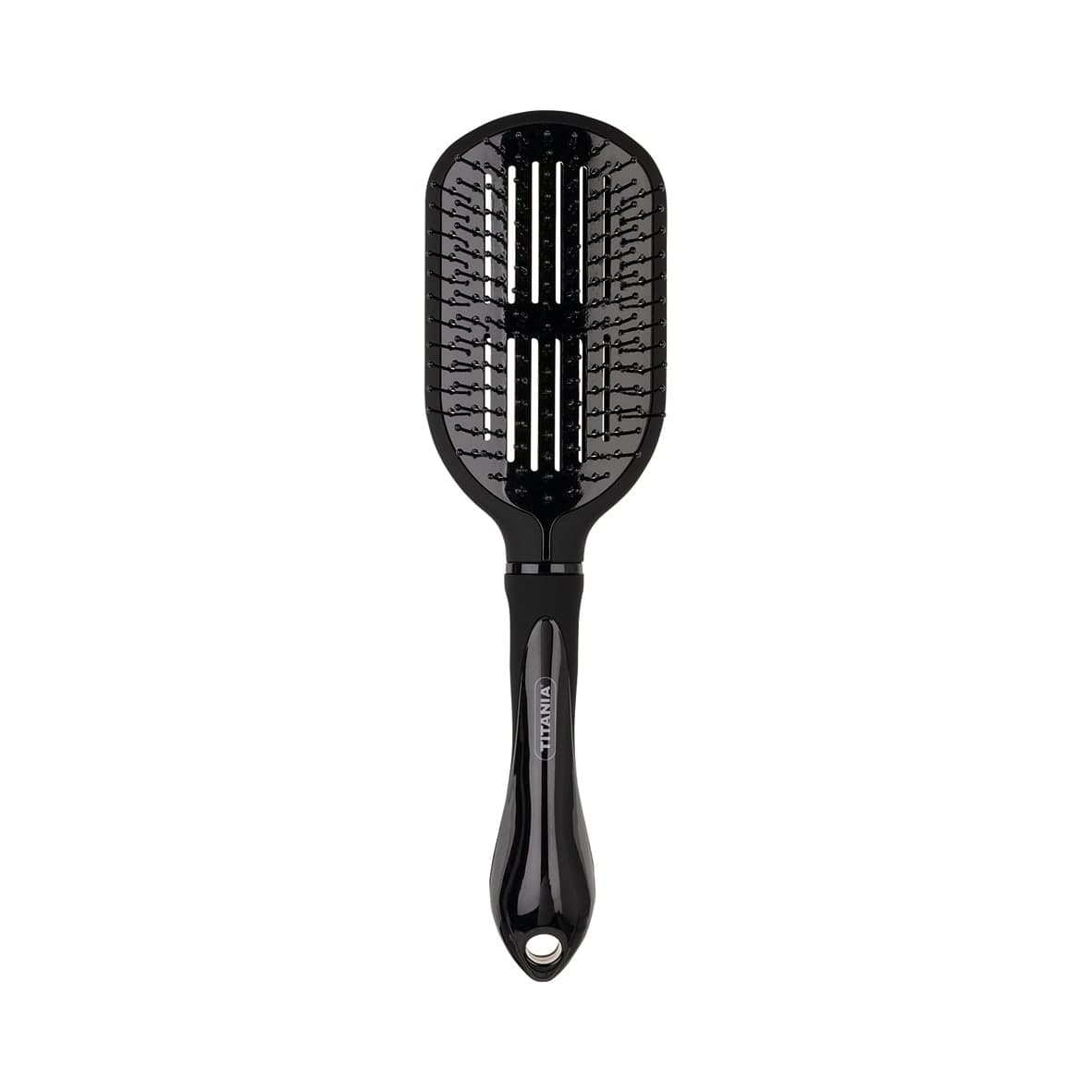 Brosse noire poils en plastiques - 1391