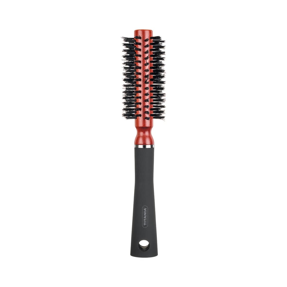 Brosse à cheveux avec manche en caoutchouc, Petite, 24,5x7x4 cm - 1781
