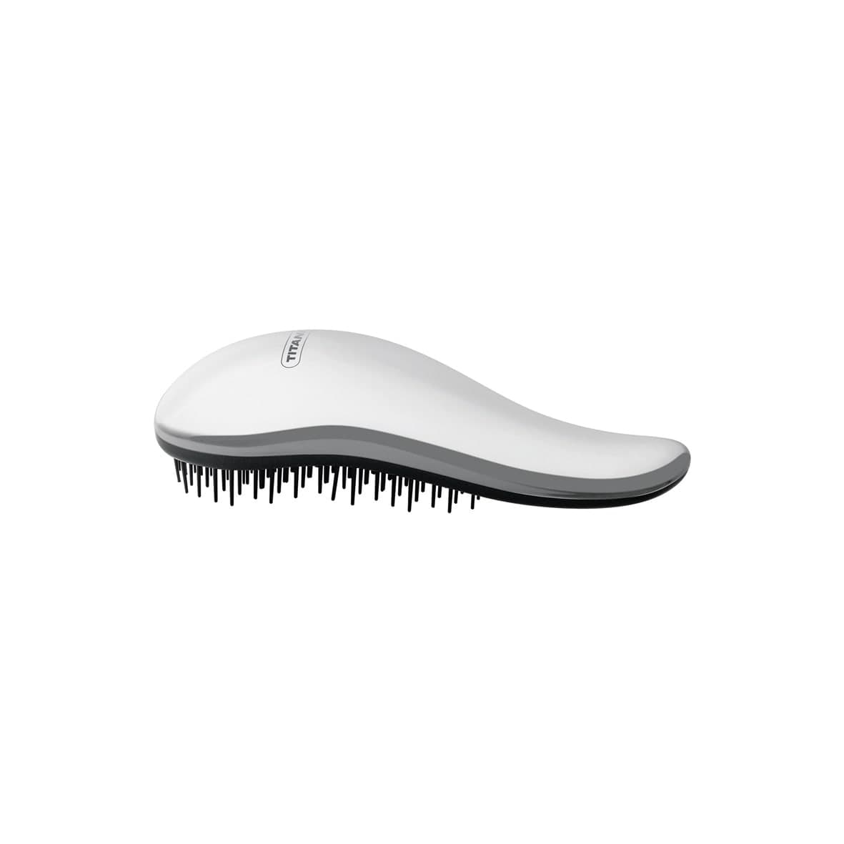 Brosse à cheveux compacte Box, argent  - 1877 box