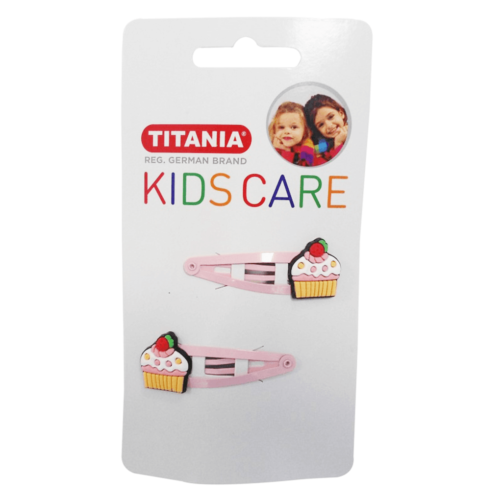   2 clips à cheveux gâteau-8507 Kids