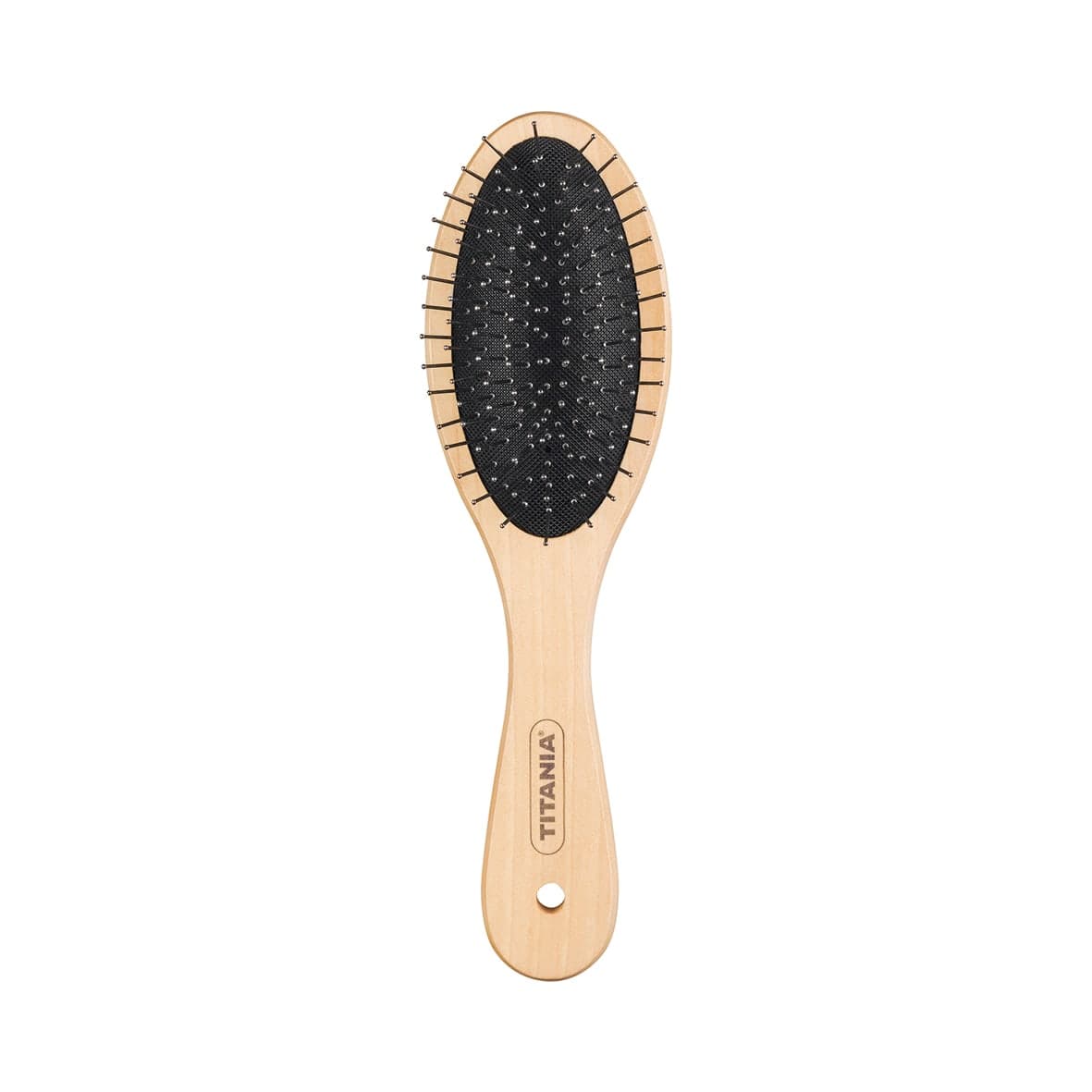 Brosse de massage, bois, picots métallique 11 rangées - 2825