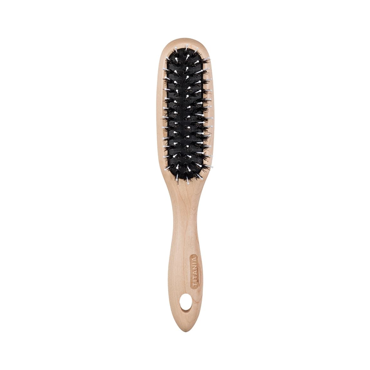 Brosse en bois d’érable avec poils de sanglier, petite - 2863