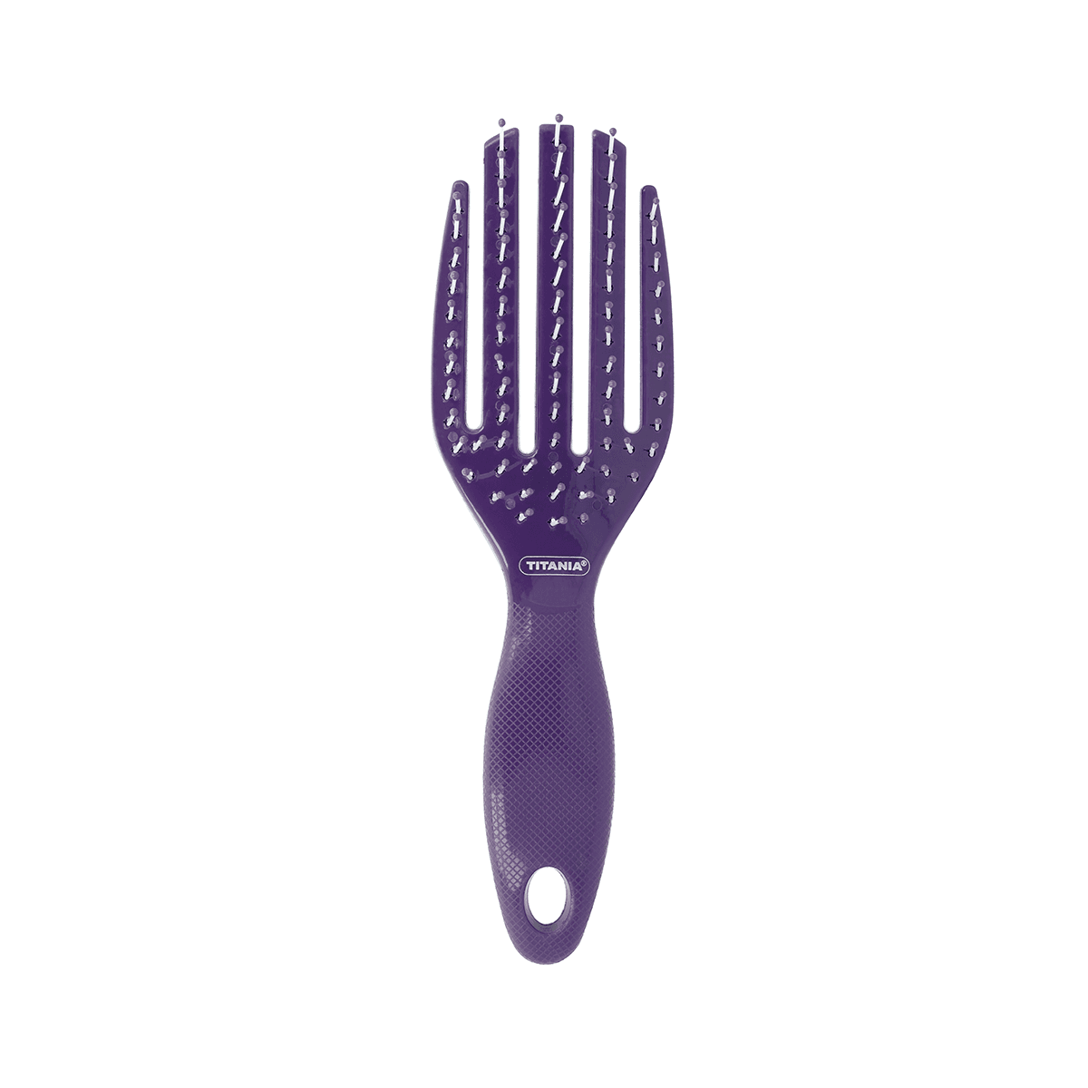 Brosse de poche pourpre 17.5 cm-2891 