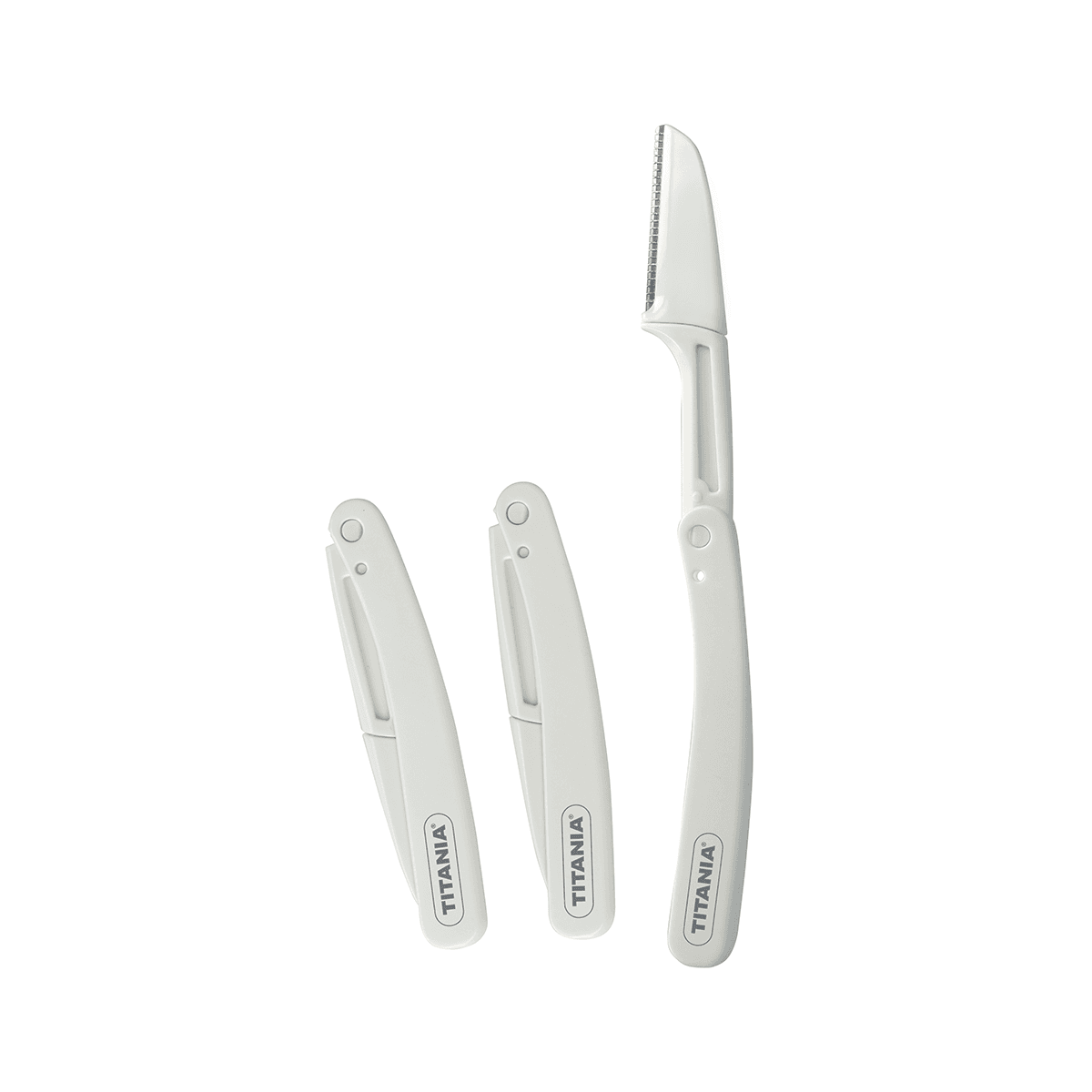 Lot de 3 tondeuses à sourcils pliables 8cm-2940  - Image 2