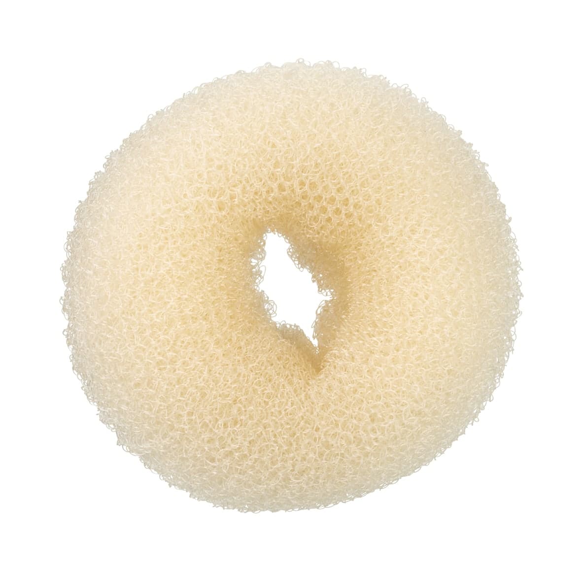 Mesh à chignon D8 cm beige-7835