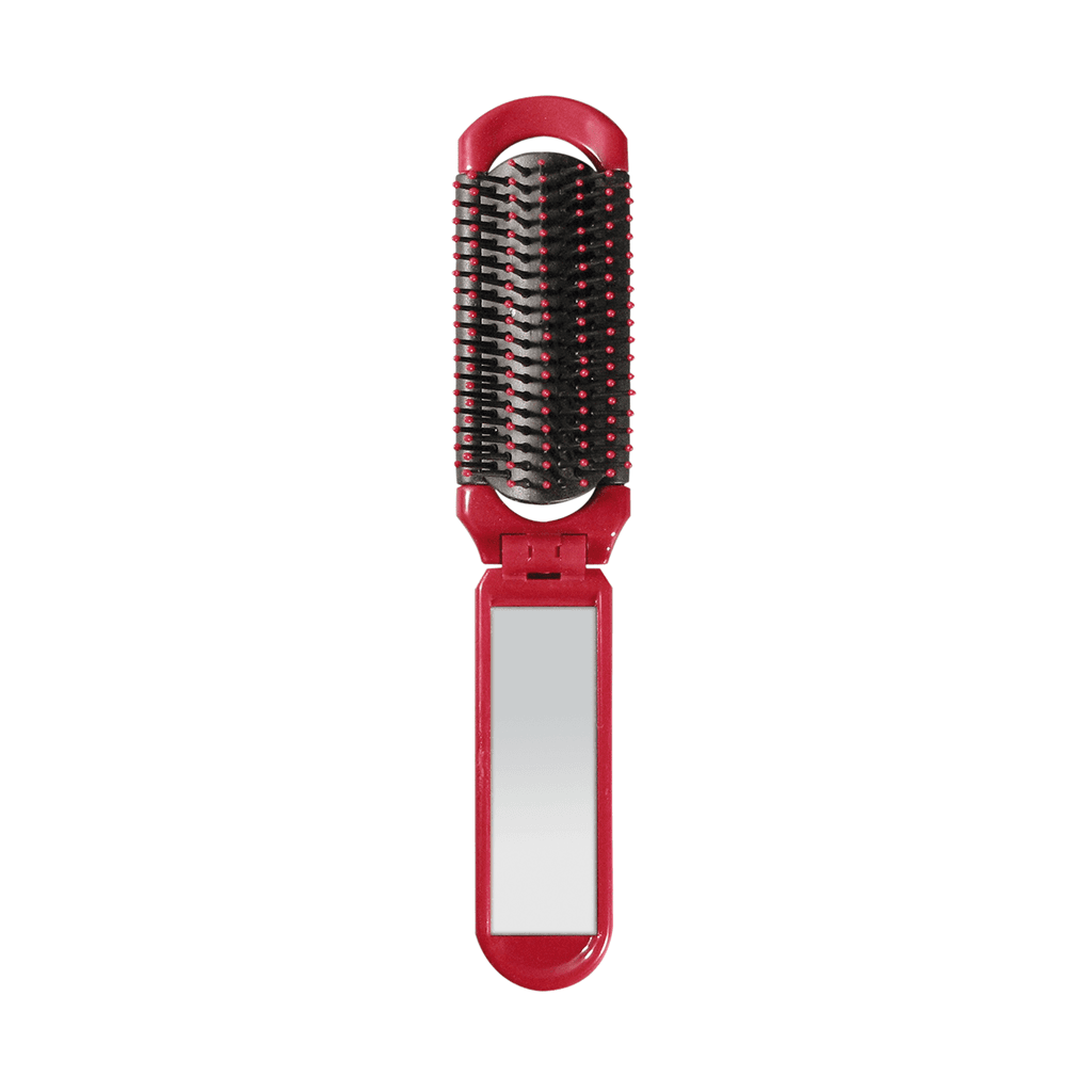 4 clips à cheveux triangle 7cm marron-7885 B