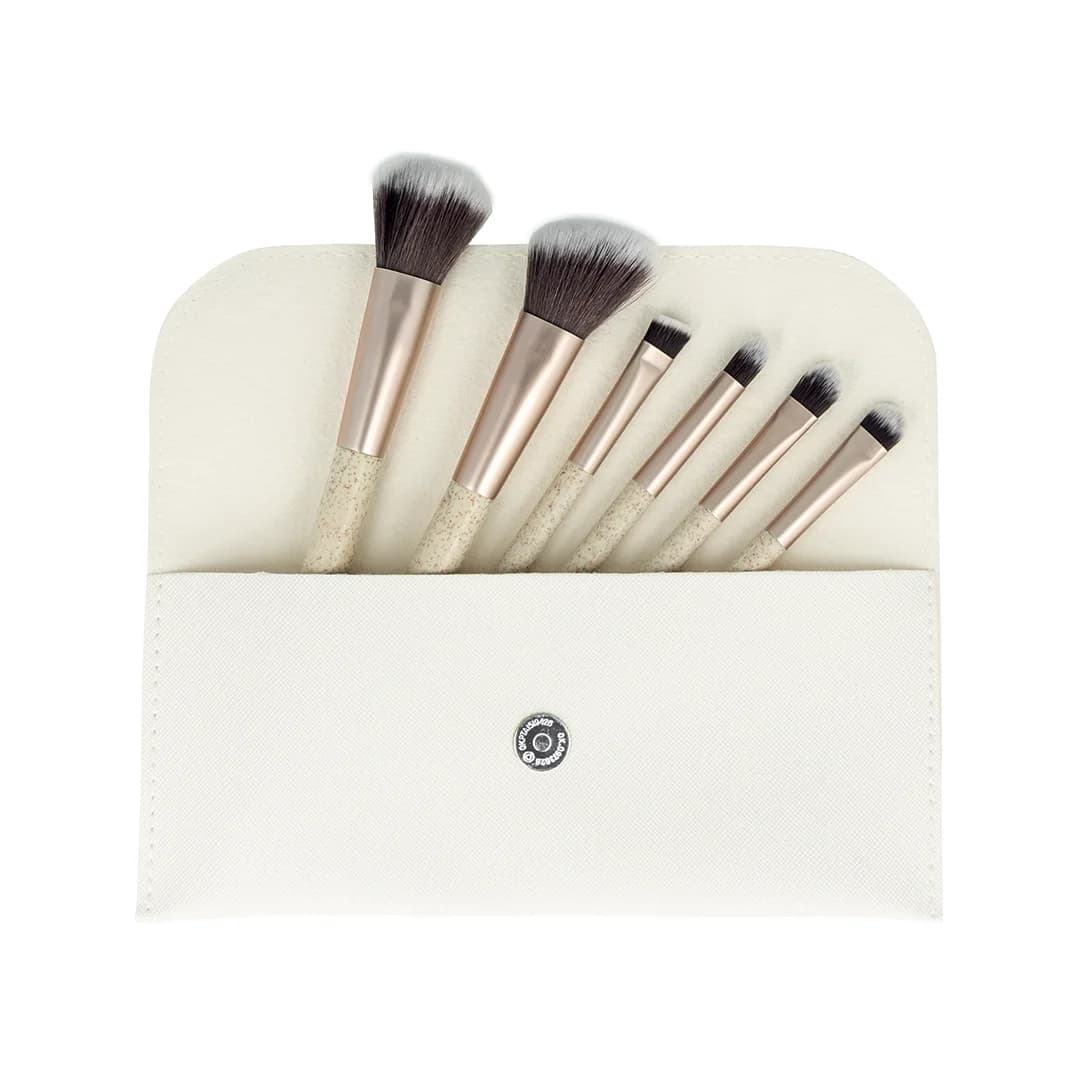 Set de 6 pinceaux cosmétiques avec pochette-2924