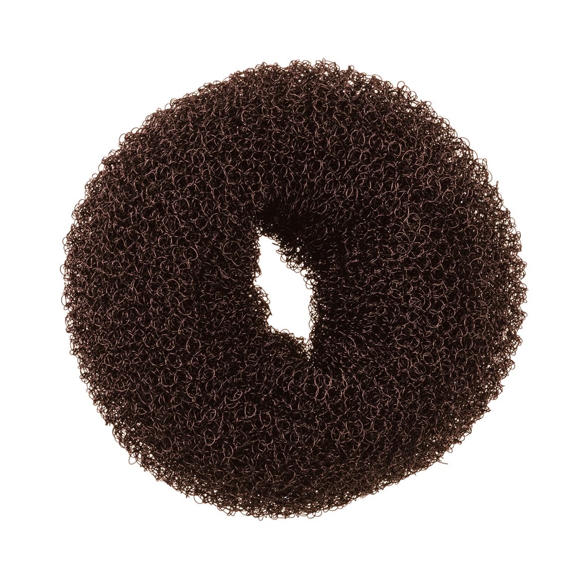 Mesh à chignon D8cm marron-7834
