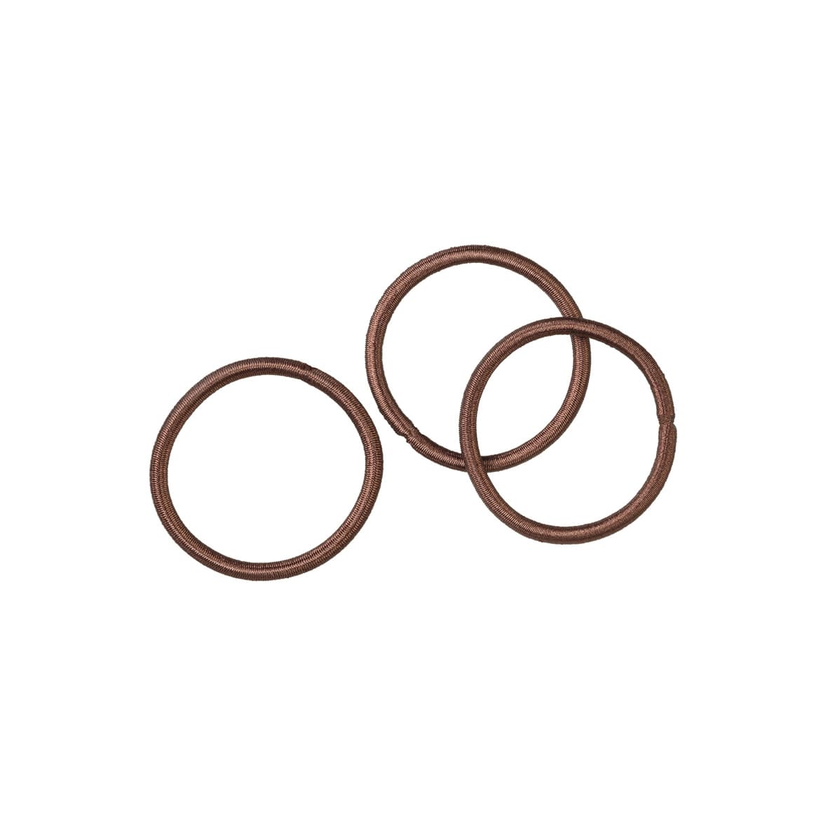 9 élastiques D4.5cm/4mm marrons-7809
