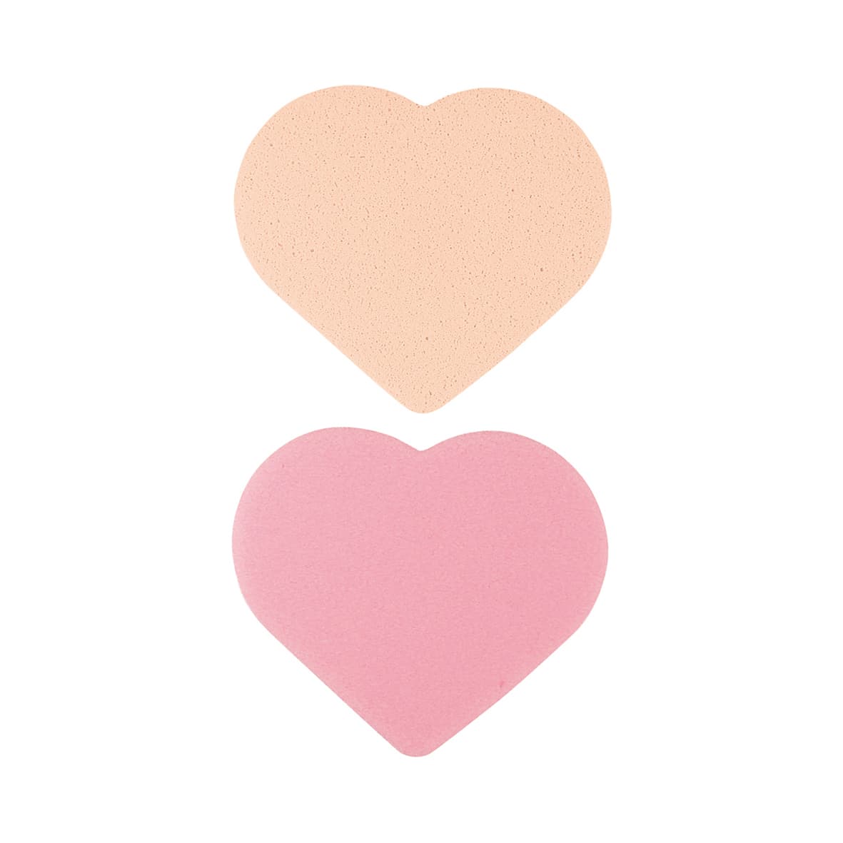 2 éponges de maquillage cœur mfg-1928/2 Girl B