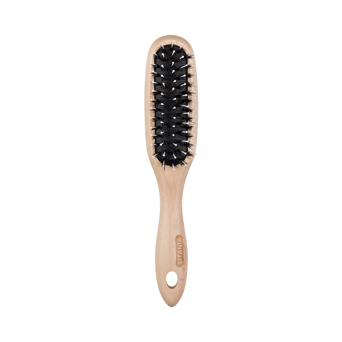 Brosse en bois d’érable avec poils de sanglier, petite - 2863