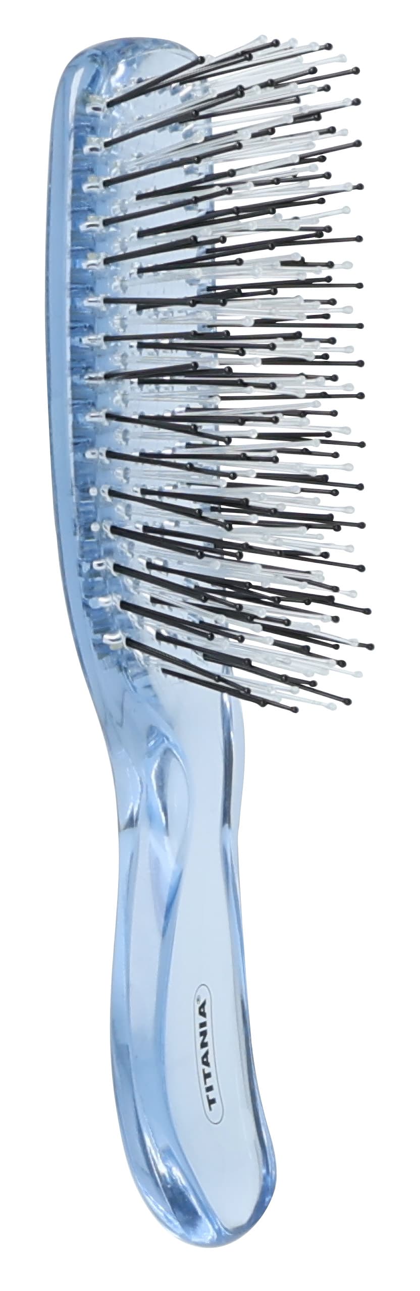 Brosse de poche Crystal clear à double picots flexibles-1317 - Image 2